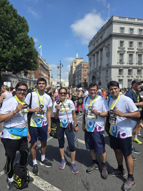 London Saucony 10k 2025 Team CTRT